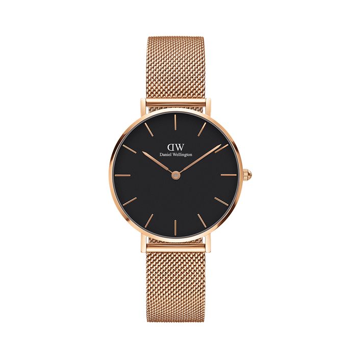 DANIEL WELLINGTON-DW C P MELROSE BLK 28MM
