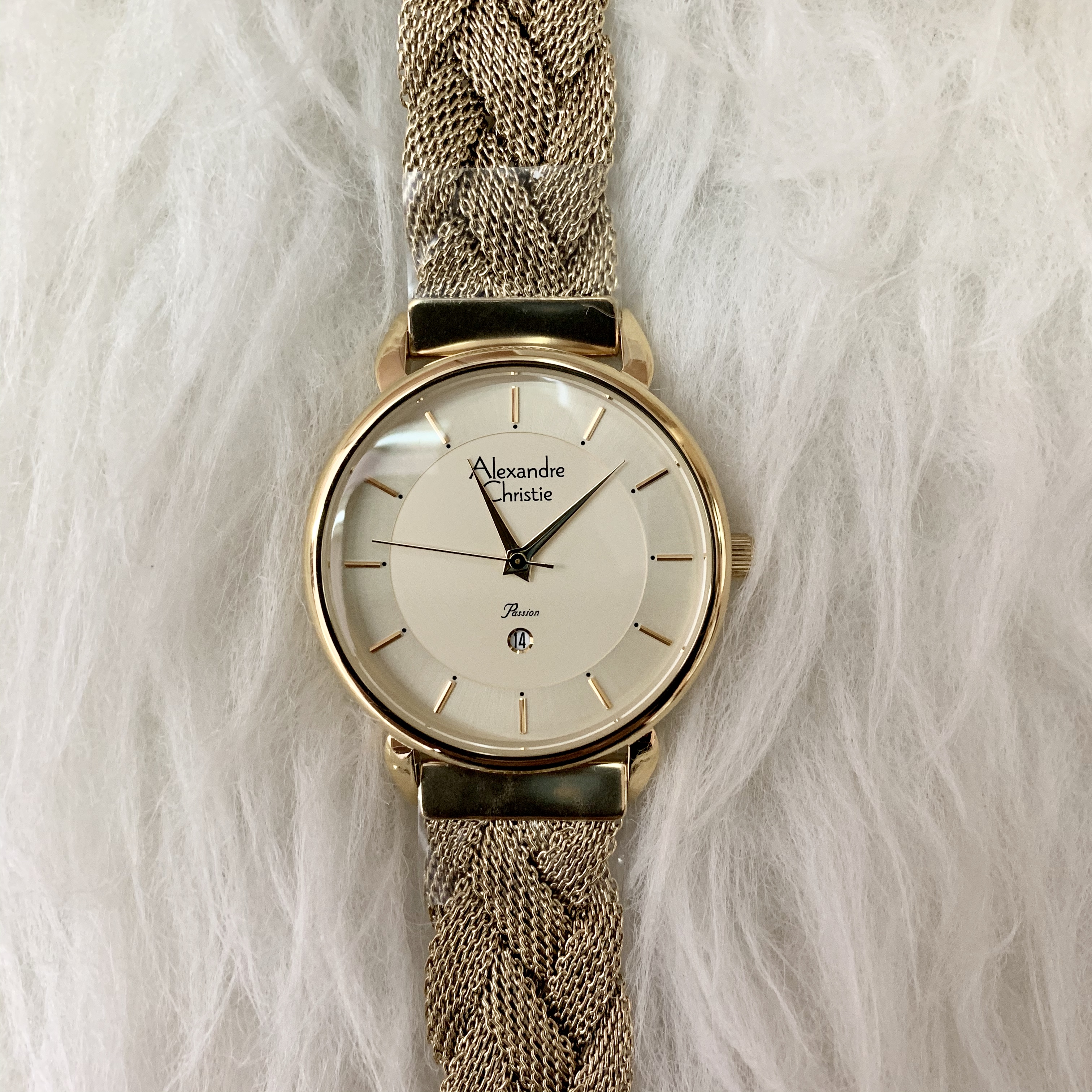 ALEXANDRE CHRISTIE AC 2857 LDBGPIV – GOLD STAINLESS STEEL