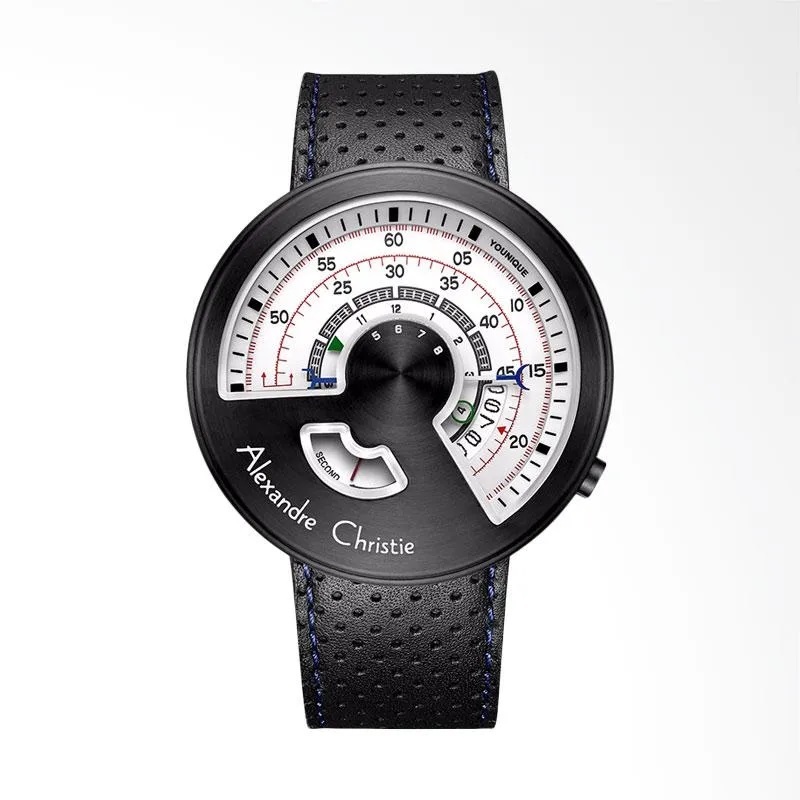 ALEXANDRE CHRISTIE - AC 8516 MSLSSBA LEATHER STRAP