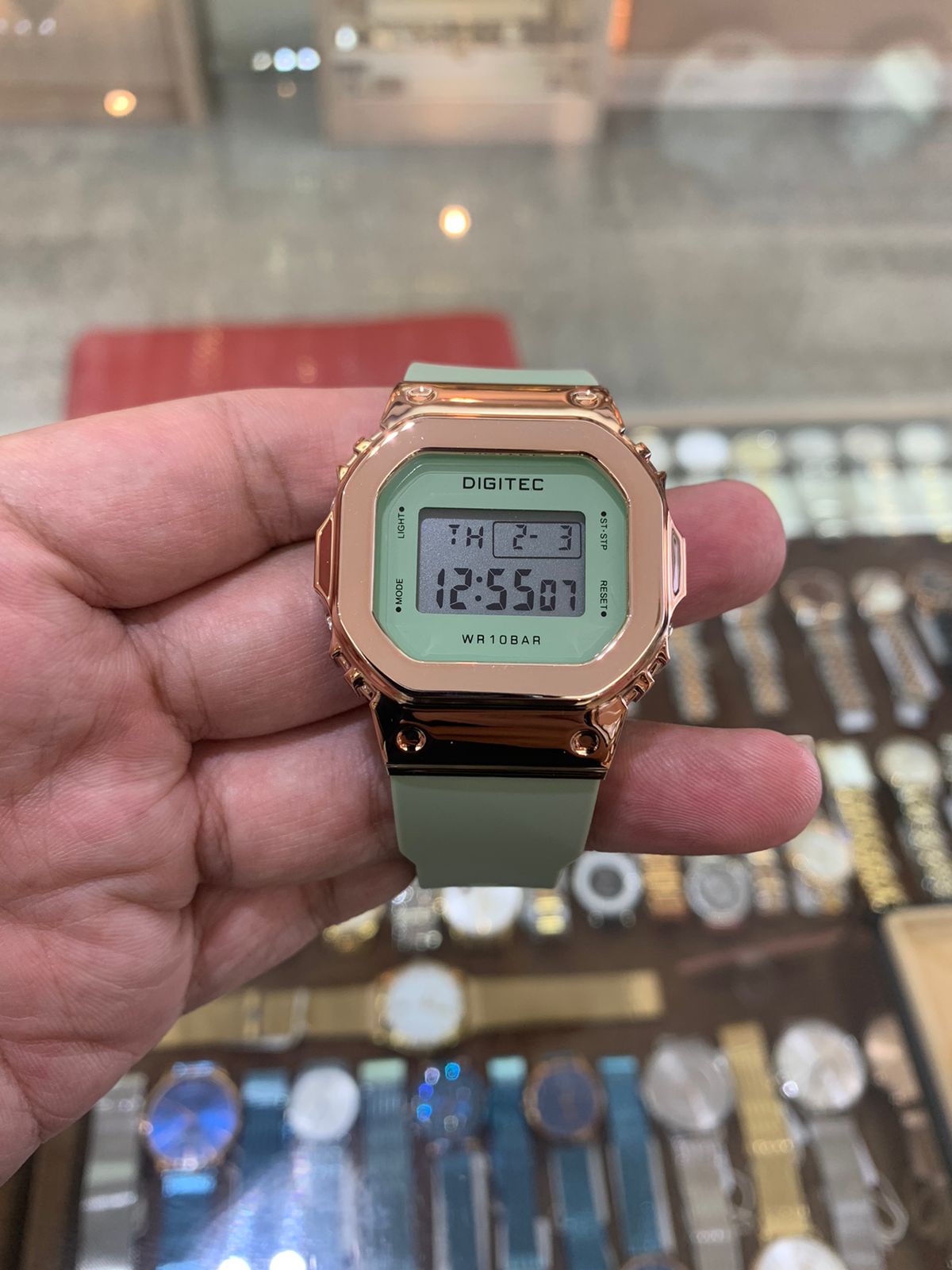 DIGITEC - DG 7054 (GREEN ROSEGOLD)